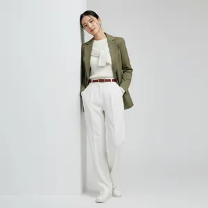 Elegant women's suede leather belt, stylish minimalist accessory for casual daily wear.