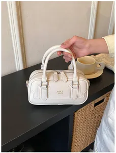 Mini sac à main rétro pour femme, sac bandoulière élégant et décontracté quotidien.
