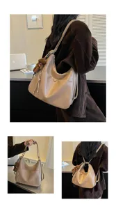Retro grote capaciteit dames rugzak dagelijkse shopper tote tas multifunctioneel chic