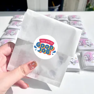 Rotolo di adesivi premio per bambini cartone animato simpatico agenda cancelleria deco
