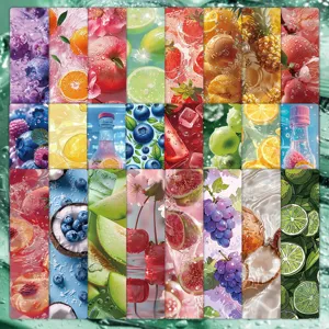 24 Stk Sommer Frucht Lesezeichen Bunte Dopamin Ästhetik Tagebuch DIY Papier Karten