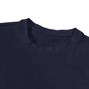 Men's cotton crewneck sleeveless top detail view, comfortable breathable summer fabric design.