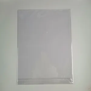 Transparante plastic zelfsluitende verpakking beschermende hoes heldere zak opberg