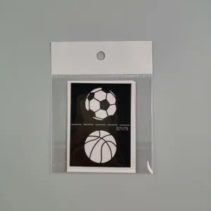 Soccer basketball tattoo stencil sticker template body art temporary transfer design tool kit.
