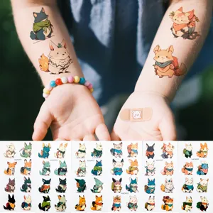 Waterproof Cartoon Animal Graffiti Stickers DIY Decorative Decals For Water Bottle Phone Case iPad Toy