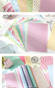 A4 dekoratives Scrapbook Papier DIY Tagebuch Zubehör ästhetische gemusterte Briefpapierbögen