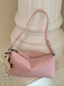 Γυναικείο Δερμάτινο Τσάντα Dumpling PU Casual Urban Minimalist Shoulder Crossbody Bag Fashion Commuter Handbag με Κρεμαστό