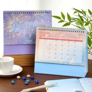 2027 Desktop Calendar Large Desk Planner Schedule Notebook Table Decoration Shimmer Series