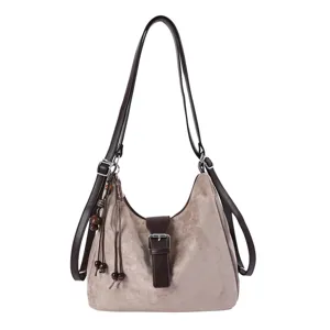 Damen Vintage Umhängetasche Rucksack große Kapazität lässige Hobo Tasche Shopper Handtasche