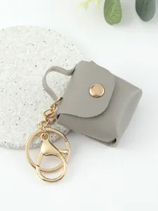 Mini borsa in pelle portachiavi simpatico ciondolo custodia accessori per chiavi auto