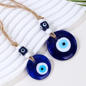 Türkisches Auge Wandbehang Dekoration, blaue Glas Harz Glücksbringer Anhänger für die Wand.