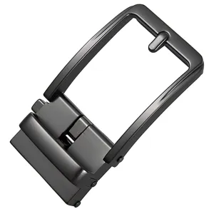 Boucle de ceinture automatique en métal pour homme accessoire de mode professionnelle