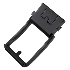 Boucle de ceinture automatique noire pour homme en métal accessoire d'affaires détail