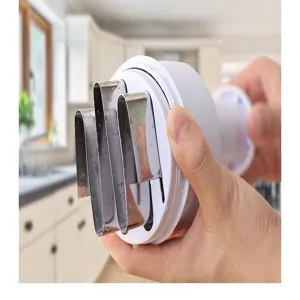 Manual Garlic Press Stainless Steel Slap Chopper Kitchen Onion Ginger Mincer Tool