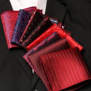 Pochette costume homme jacquard elegante mariage ceremonie mouchoir de poche accessoire mode chic