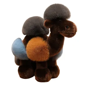 Jouet en peluche chameau de simulation poupée animal mignon décoration cadeau en gros