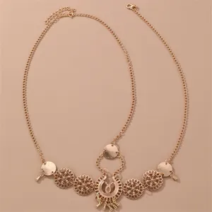 Gold bohemian forehead chain retro headpiece ethnic hair jewelry for women festivals