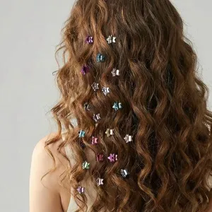 Kinder Mini Metall Haarklammern Süße Blume Stern Herz Schmetterling Haarspangen Kleine Haaraccessoires Für Babys Mädchen Kleinkinder