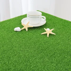 Artificial Moss Turf Flocked Green Grass Mat Fake Lichen For DIY Micro Landscape Home Decor Craft Display