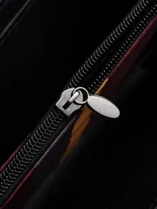 Men long wallet metal zipper detail main view showcasing high capacity business fashion style.