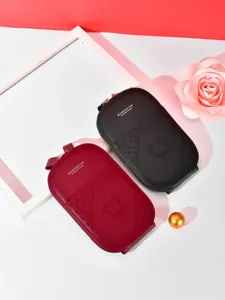 Stylish PU leather crossbody phone bag for women, cute bear embossed long wallet purse.