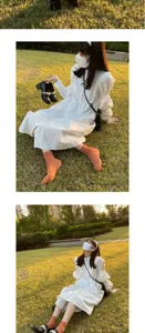 Japanese retro mid-tube socks for women, autumn winter cotton ethnic gold flower style.