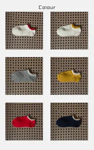 Japanese cute bubble mouth women boat socks, cotton solid color lace short socks.
