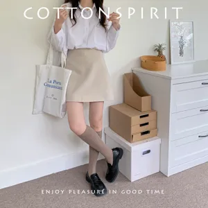 Women's crew socks casual spring autumn cotton hosiery fashion daily wear cute footwear