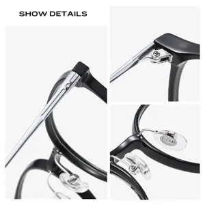 Monture de lunettes coréenne ultralégère en TR titane pour femme, monture intégrale, myopie