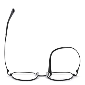 Lunettes anti lumiere bleue rondes monture en titane ultra legere optique pour hommes et femmes