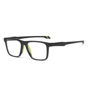 Monture de lunettes de sport TR90 pour homme ultra legere carre optique mode style