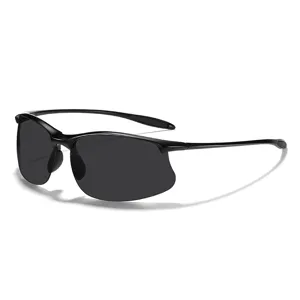 Men's polarized cycling sunglasses for outdoor sports, UV protection driving sun glasses.