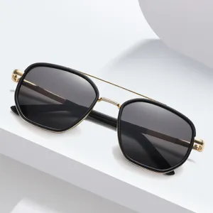 Lunettes de soleil polarisées homme élégantes conduite protection UV mode lunettes soleil