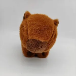 Cute brown capybara plush toy stuffed animal soft cartoon doll cute slap bracelet main image
