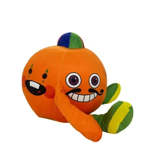 Schattig pompoen pluche speelgoed zachte gevulde pop game karakter pop kinderspeelgoed cadeau