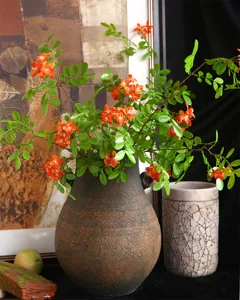 Artificial bean locust flower branches simulation floral arrangement for home decor and styling