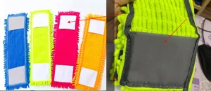 Mikrofaser Flachmopp Ersatzbezug Waschbarer Mopplappen für Bodenreinigung und Haushalt