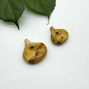 Natural stone pendant DIY handmade necklace jewelry accessory gemstone drop charm new.