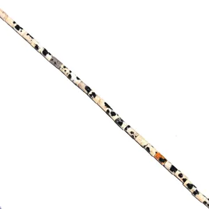 Natural stone tube beads loose beads DIY jewelry making accessories cylindrical shape strand.
