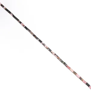 Natural stone crystal tube beads loose beads for DIY jewelry making accessories 2x2mm 2x4mm.
