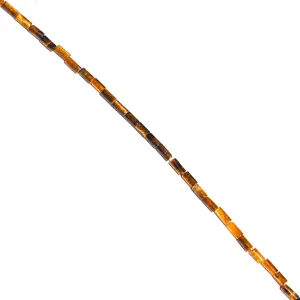 Natural stone tube beads 2x4mm cylindrical loose beads for DIY handmade jewelry accessories