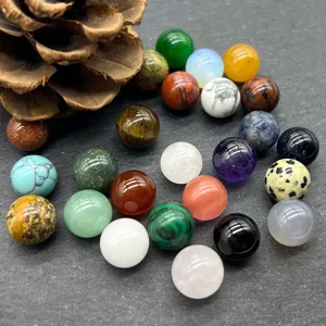 10mm round natural gemstone crystal semi-precious stone beads diy jewelry material