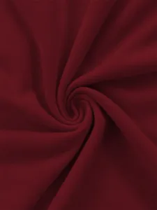 High-quality burgundy fabric detail texture shot, ideal for premium clothing design.