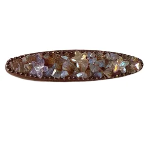 Kristall Strass Haarspange elegante Azetat Haarnadel funkelnde Stern Haaraccessoires Damen