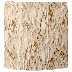 Vintage ethnic style women chiffon scarf for daily fashion, travel, and beach sun protection.