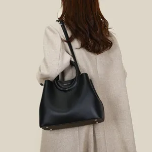 European and American autumn winter woven women handbag fashion shoulder crossbody tote bag
