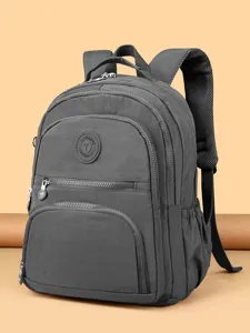 Women Casual Oxford Fabric Backpack Large Capacity Multi Pocket School Bookbag Travel Casual Daypack Bag