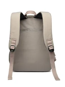 Casual canvas backpack for daily commuting school travel adjustable shoulder straps durable design