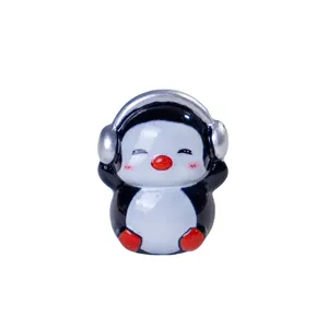 Christmas Resin Miniature Ornaments Santa Snowman Figurine DIY Craft Micro Landscape Desktop Car Decor Home Accessories
