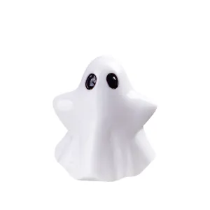 Halloween Schwebender Geist Harz Desktop Ornament Süße Mikro Landschaft DIY Miniatur Figur Handwerk Party Dekoration Zubehör